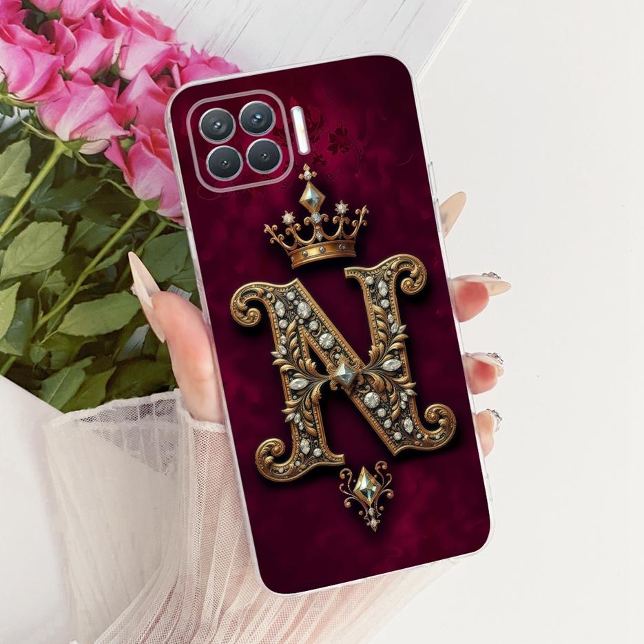 Для Oppo A73 Чехол CPH2099 Роскошный Модный Чехол с Буквами Мягкий Силиконовый Чехол Для Oppo A93 A 73 OppoA73 OppoA93 CPH2121 Fundas Coque