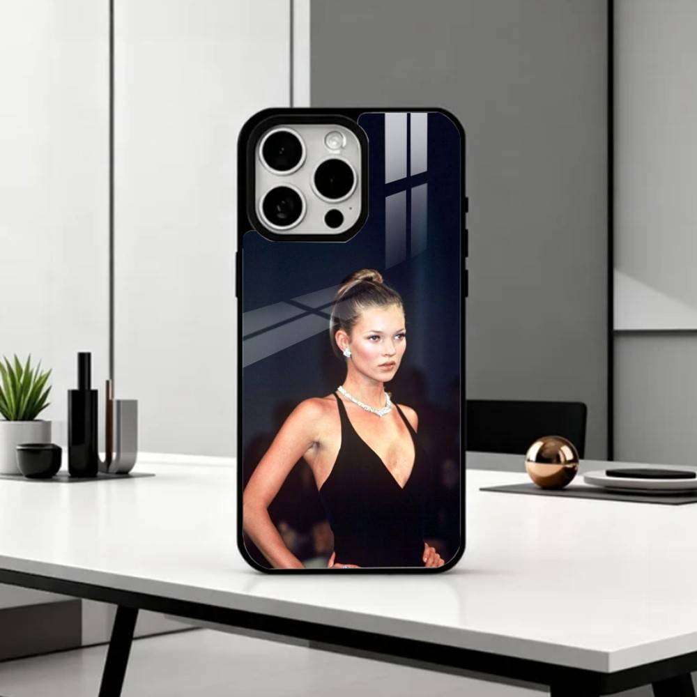 Кейс для телефона 90-х в британском ретро стиле K-Kate M-Moss Для iPhone17,16,15,14,13,12,11 Plus,Pro Max Магнитный Для Magsafe Беспроводной Зарядки