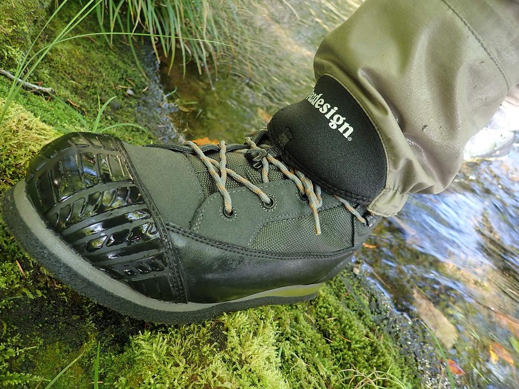 Lightweight Wading Shoes Type 6 FESP WADING SHOES Felt Spike Sole Model Olive M [Paz Design] (LIGHTWEIGHT VI) ZWS-619