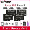 Micro SD TF 32GB 64GB/128GB/256GB Class 10 Micro SDHC Flash Memory Card with Adapter for Vehicle Data Recorder Camera Smartphone Game-C10,U1