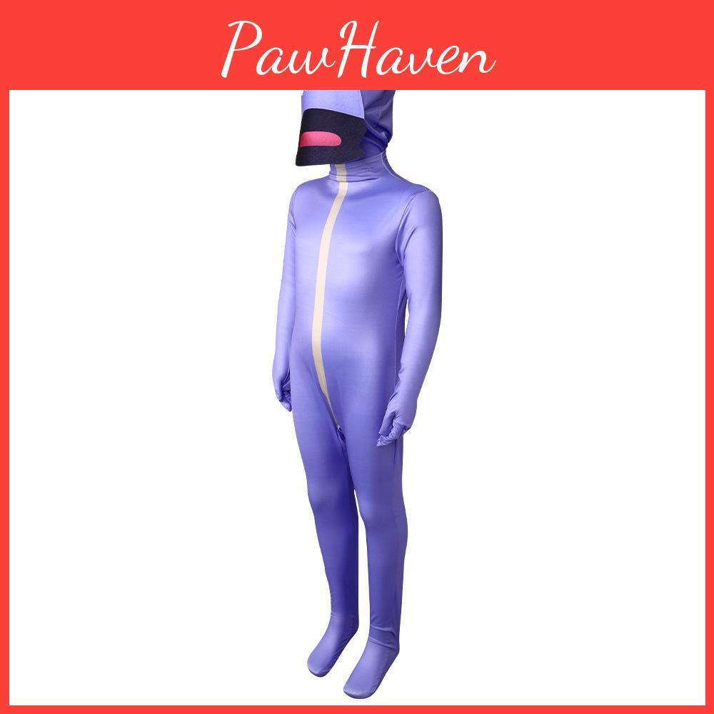 И Йипс Прятки Фиолетовый Косплей Костюм Игровые Комбинезоны Сценическое Выступление