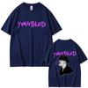 Футболка с графическим принтом Yungblud Унисекс Женская Повседневная Винтажная Оверсайз С коротким рукавом Мужская Мода Хип-Хоп Готика Панк Футболки