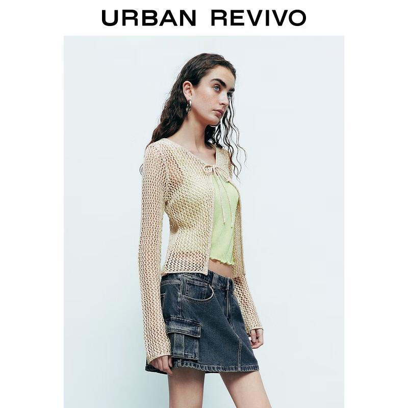 UR Women's Retro Hollow Knit Cardigan
