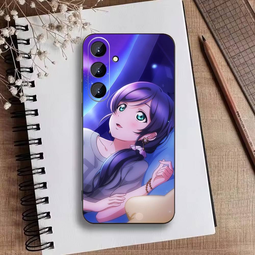 Чехол для телефона Love Live-Sonoda Umi для Samsung Galaxy A73, A21s, A22, A31, A52, A53, A71, A41 Мягкий черный корпус