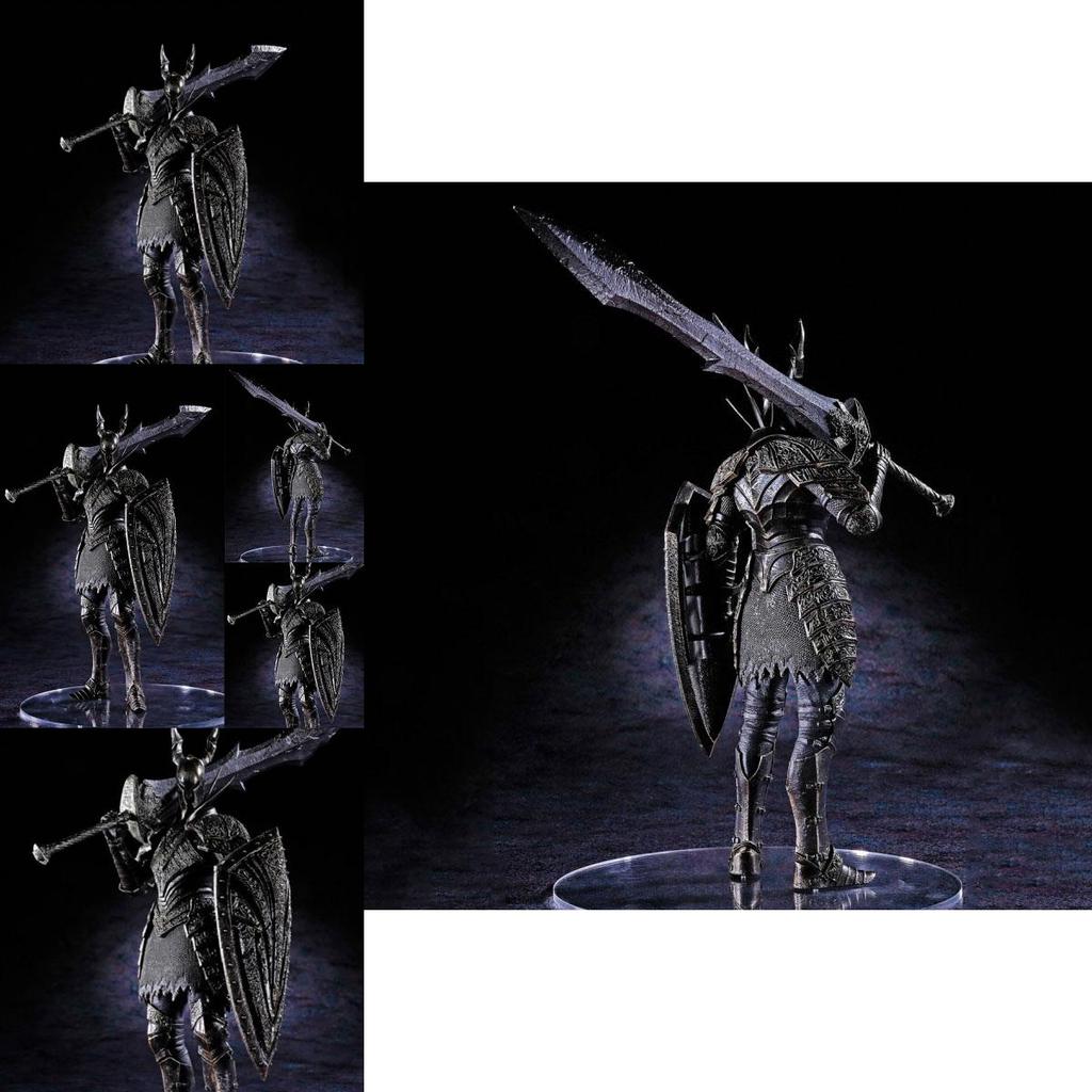 Премиум Dxf Dark Souls Коллекция Скульптур Том 3 ПВХ Фигурка Статуэтка Черный Рыцарь 8 дюймов Декоративный Элемент