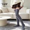 Cozy Winter Gift for Women 1 Pair Fuzzy Thigh High Socks Women, Long Soft Fleece Fluffy Non Slip Leg Warmer, Thickened Plush Over The Knee Stockings,