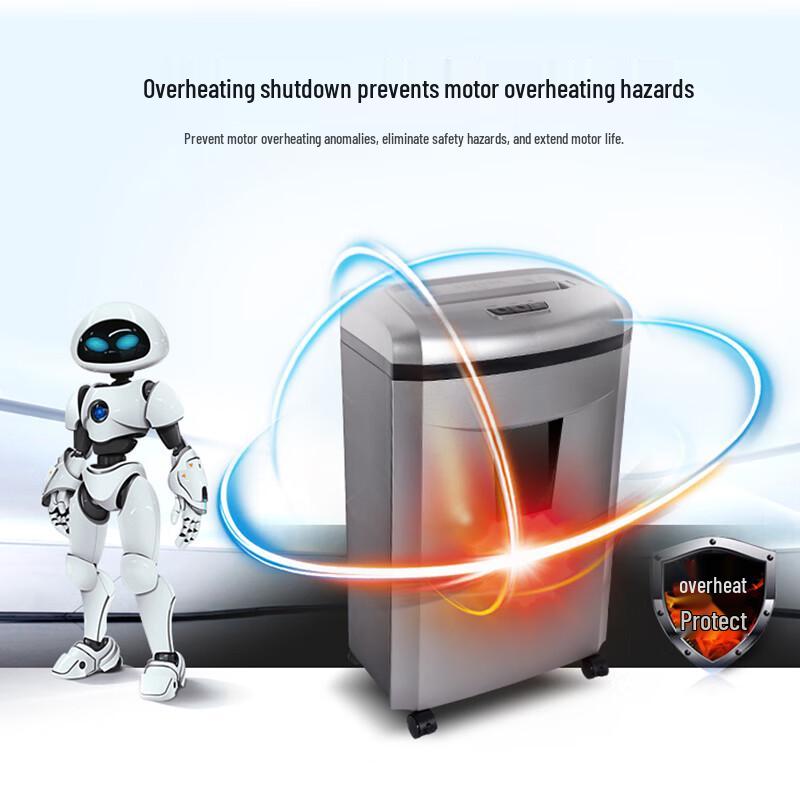 Kemi Commercial Paper Shredder CN plug (adapter included)
