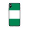 Coque Pour iPhone - Drapeau Du Nigeria - iPhone XS - Silicone Souple - Design Fin Et Léger