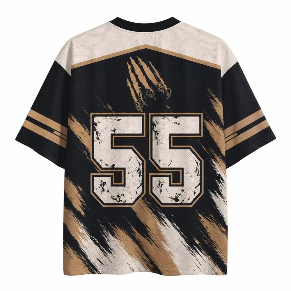 Fashion New Design Japanese Legendary Warrior Tiger 3D Print Men's Women's V-Neck Sport Loose TShirt Street Y2K Family Clothing