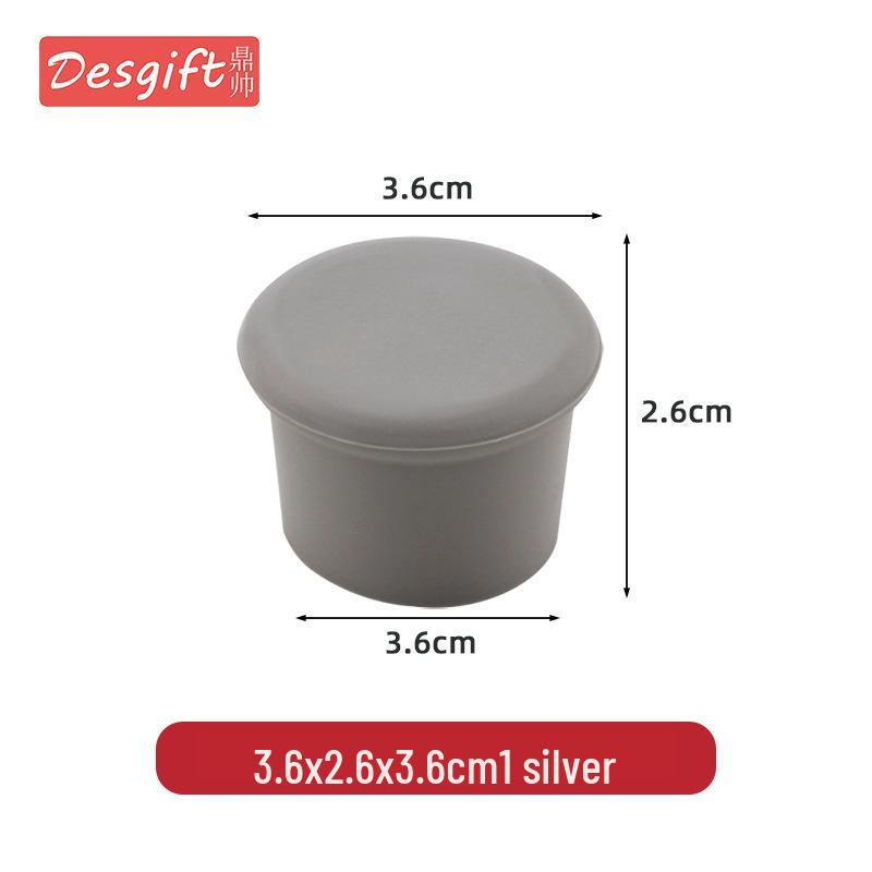 Пробка для винной бутылки из разноцветного силикона пищевого класса FDA: Герметичная крышка для сохранения свежести красного вина.