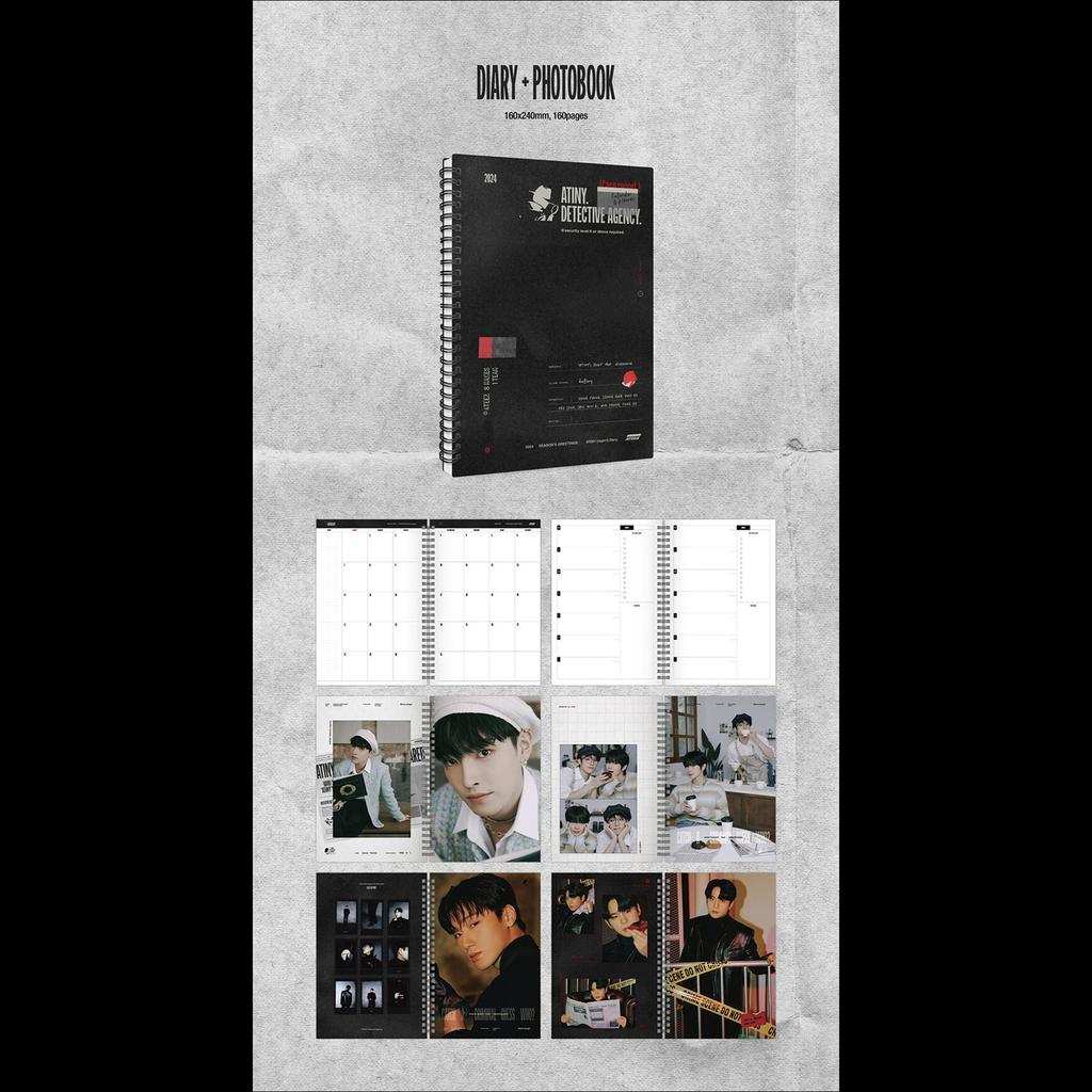 [YES24/СТАНДАРТНЫЙ POB] ATEEZ - ATEEZ 2024 Приветствие к сезону