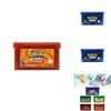Классический набор картриджей для GBA с изображением культовых покемонов в ярких цветах