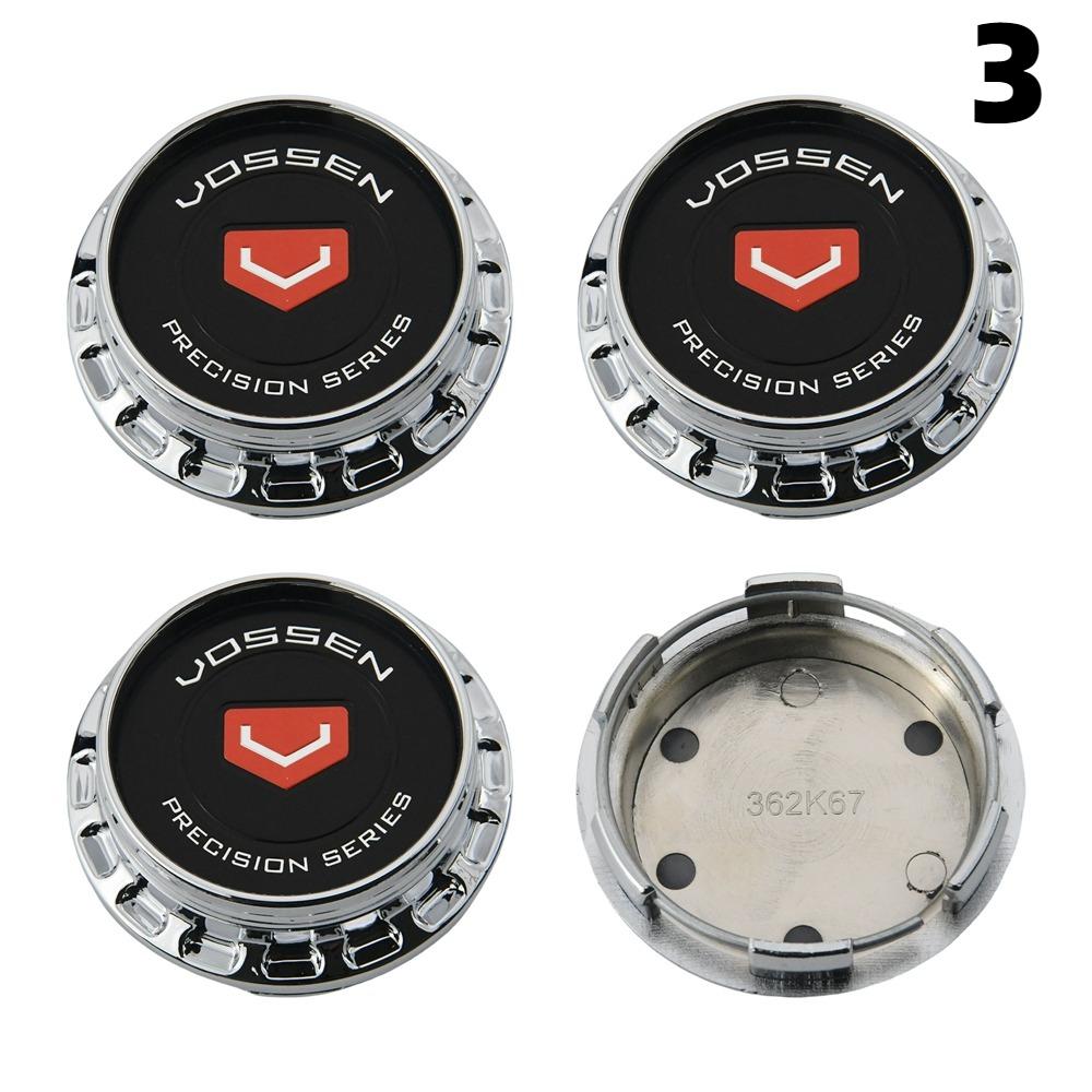 AAYR1 4PCS 67MM OD / 62MM ID Cap For Rims OZ VOSSEN Emblem Wheel Center Cap Sport Car Logo Wheel Cover Hub caps