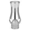 Silver Cedar Nozzle 304 Stainless Steel Fountain Sprinkler Fountain Nozzle  Courtyard Water Display