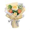 Crochet Flower Bouquet Artificial Flowers Home Decoration Knitting Mother Day Gift for Birthday