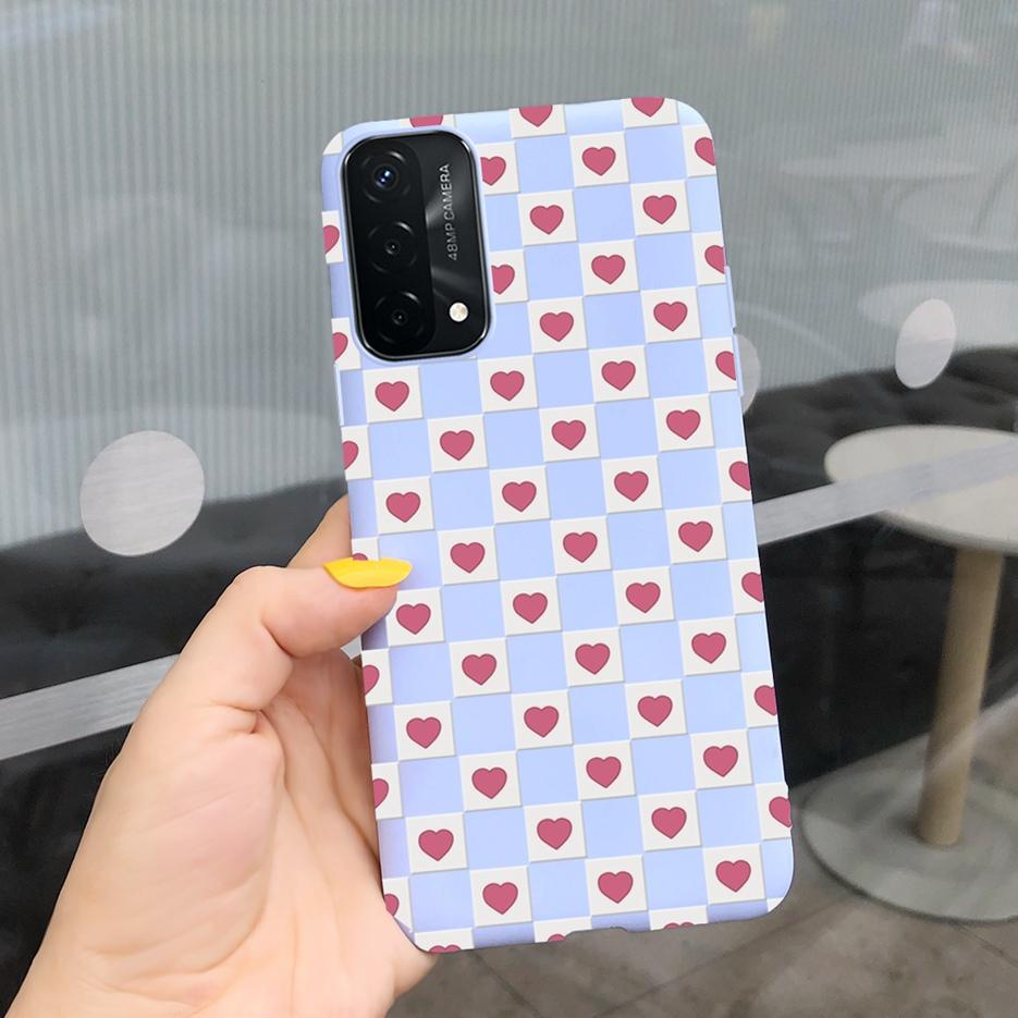 For Oppo A74 4G Case CHP2219 New Fashion Soft Silicone Phone Back Cover For Oppo A74 5G OppoA74 A 74 Cases Fundas Cartoon Bumper