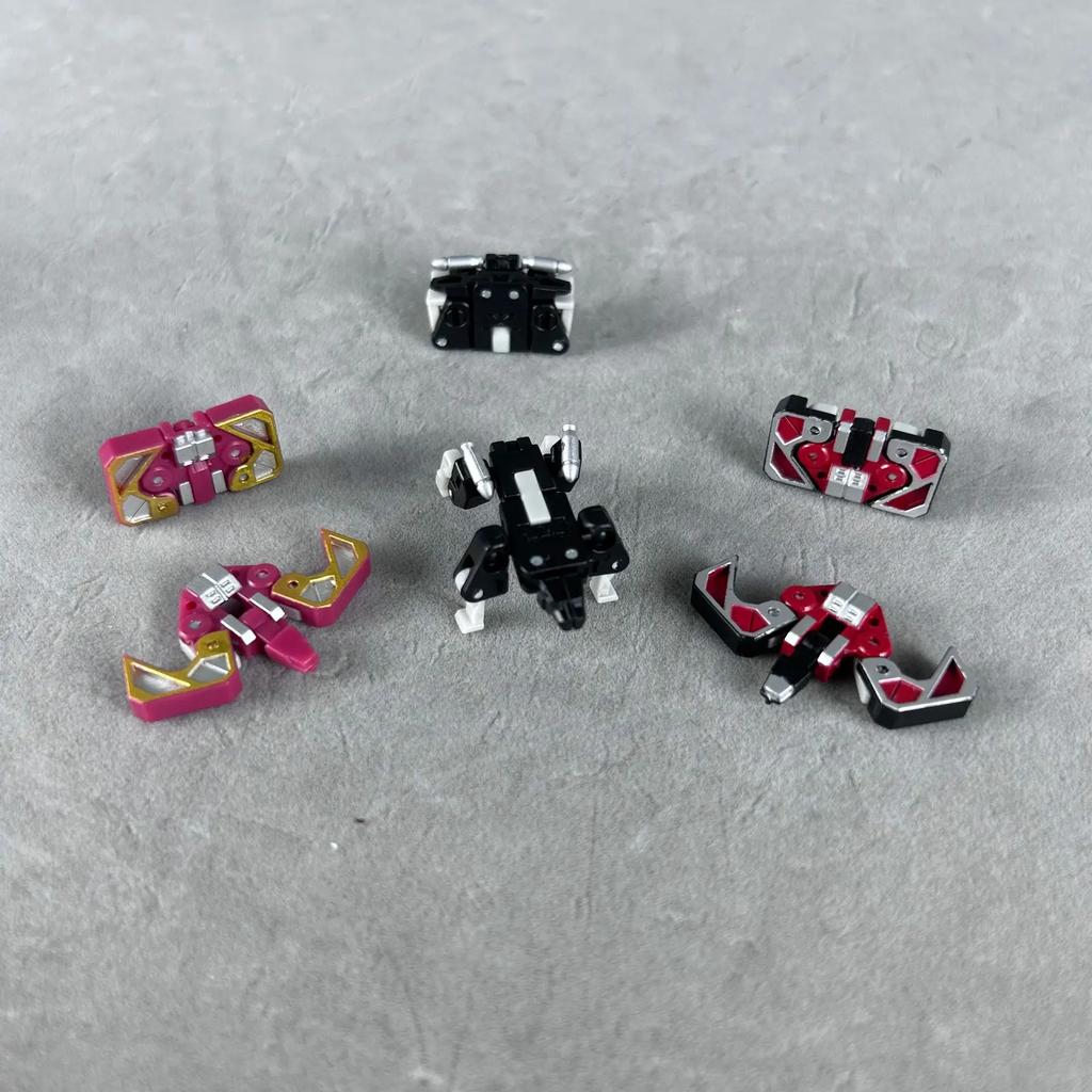 Черная звуковая лента трансформации G1 Мини Карманная фигурка робота игрушка детский подарок