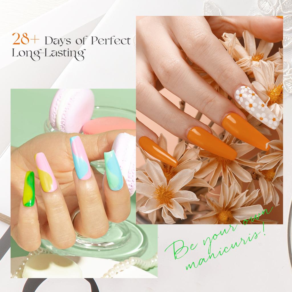 ROSALIND Гель-лак для ногтей в стеклянной бутылке, партия отмачиваемых УФ-светодиодов, полуперманентный 38 шт., набор гелей для ногтей, основа, матовое верхнее покрытие, гель-лак для дизайна ногтей