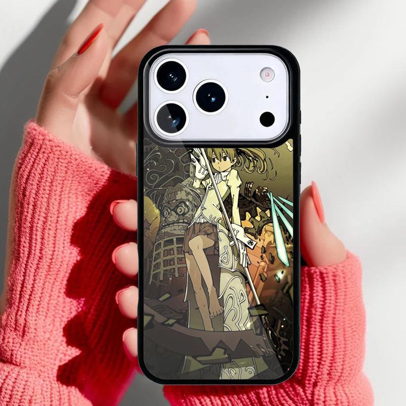 Чехол для телефона Maka Albarn Soul Eater для iPhone 17 16 15 14 13 Pro Max Задняя крышка для 12 11 Pro Coque