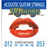 Acoustic Guitar Strings Light Gauge K-GARAGE A/G .012-.053