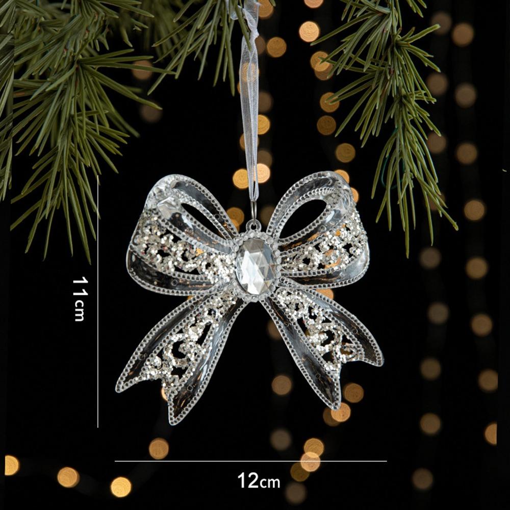 Кристальные подвески-снежинки на Рождество, сделай сам, кристальные подвесные елочные украшения, Счастливого Рождества