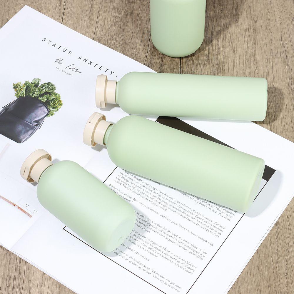 Round Bottles Refillable Foaming Soap Dispenser Lotion Soap for Liquid Lotion Shampoo Shower Gel