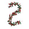 1 шт. Красная ягода, домашний декор, сосновая гирлянда, искусственные растения, ротанговая подвесная лоза, домашний декор, рождественские лозы, шишки, листья, лоза