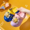 Мультяшные детские тапочки нескользящие милые летние прохладные тапочки домашние двухцветные пчелиные садовые туфли на мягкой подошве домашние тапочки