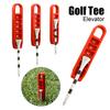 2 шт. Инструмент для измерения высоты мишени для гольфа со шкалой Компактный дизайн Портативный точный инструмент для измерения высоты мишени для гольфа Простой в использовании аксессуар для тренировок по гольфу