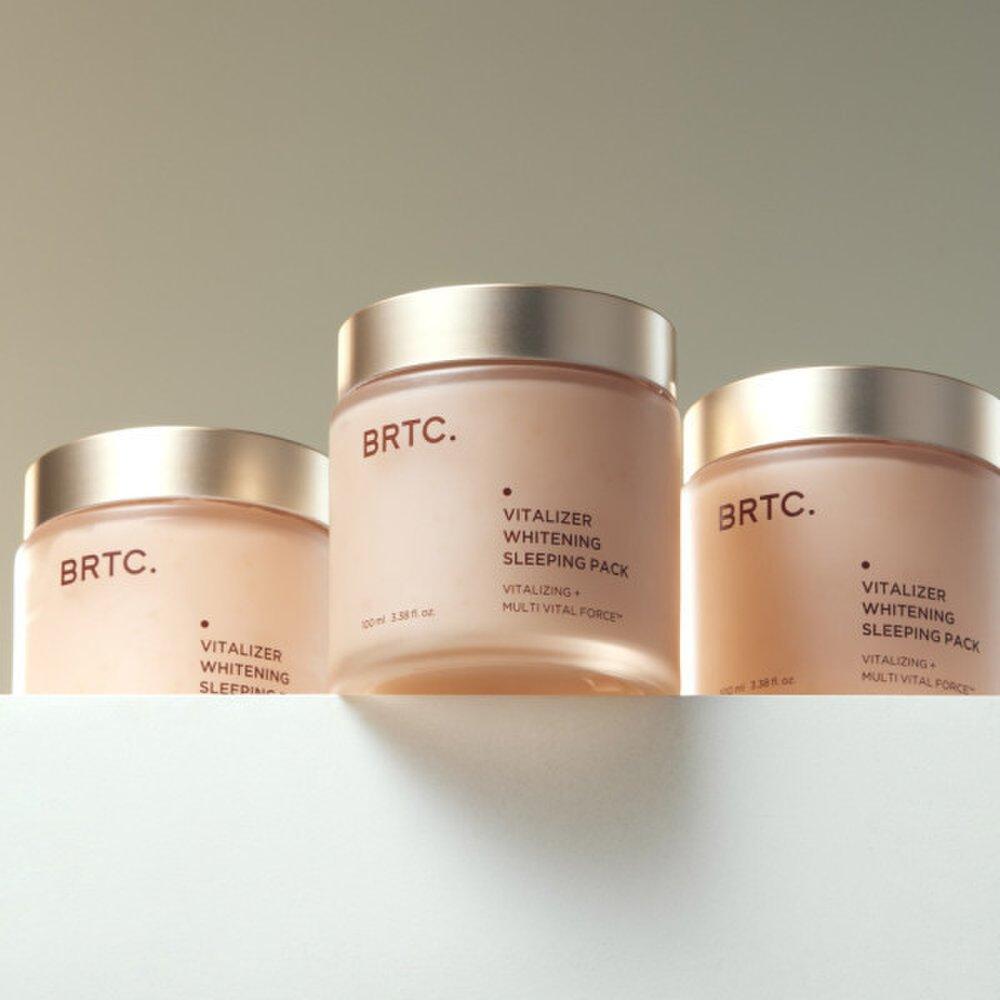 BRTC Vitalizer Whitening Sleeping Pack 100 мл / Ночной крем / Ночная маска