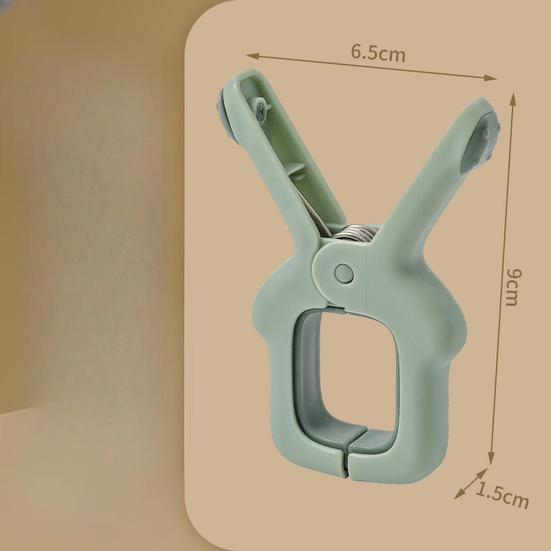 3 шт. Не оставляющий следов ветрозащитный зажим для сушки одеяла на открытом воздухе на балконе, большой зажим, большой пластиковый зажим