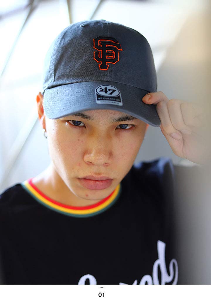 Кепка Forty Seven 47 Brand San Francisco Giants Серая с Логотипом Giants MLB Низкая RGW22GWS-CCA