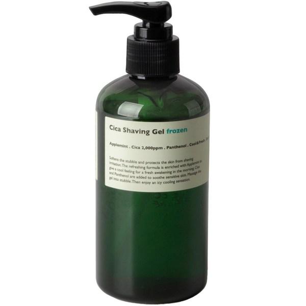 Lazy Society Frozen Cica Shaving Gel, 250ml, 1 Unit ,Korean Razor Blade