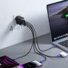 Joyroom 67W GaN Multi-Port Charger (2x USB, 2x USB-C) with 100W USB-C Cable - Black (Model TCG02)