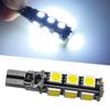 2X T10 W5W 5050 13SMD 9SMD белые внутренние светодиодные лампы для автомобиля, клиновидные лампы для чтения, супер яркие, DC 12 В