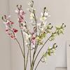 75CM Magnolia Artificial Flowers Multicolor Long Branch Flowers Elegant Fake Orchids  Home Display