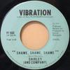 7inch Record SHIRLEY & COMPANY - Shame, Shame, Shame VI532 Vibration 1974 Canada Dance & Electronica Used