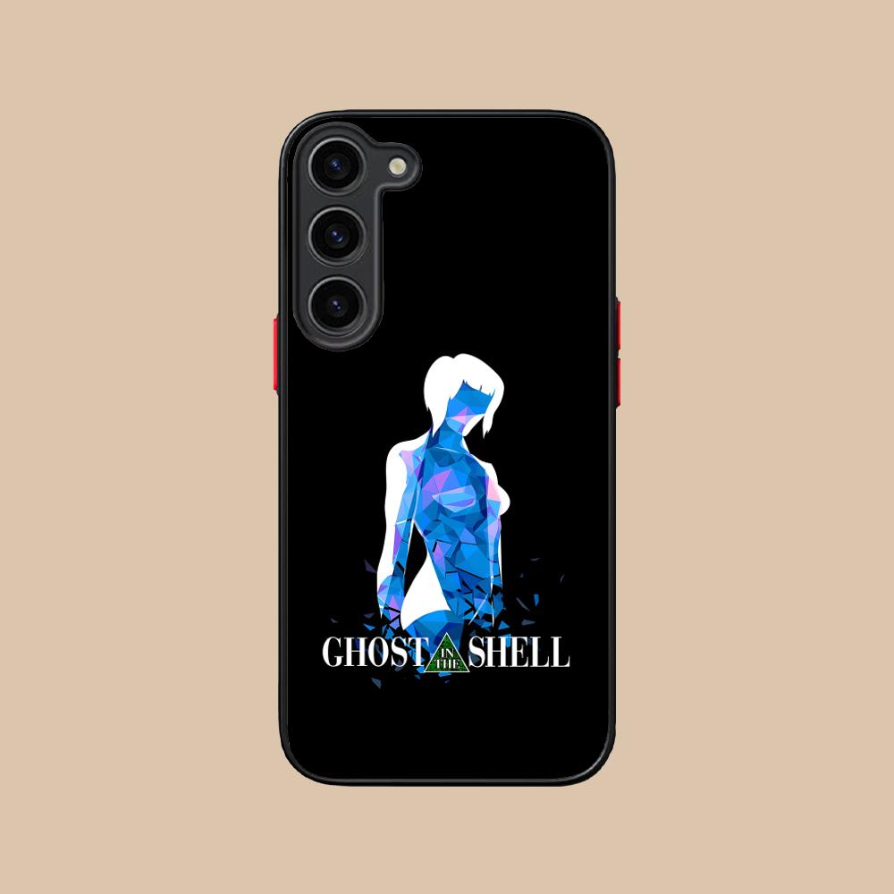 Ghost Shell Mobile Cell Phone Case for Samsung Galaxy S25 S24 S23 S22 S21 Plus FE Ultra Colour Silicone Protective Pretty Cover
