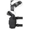 Регулируемая тактическая армейская черная кобура для пистолета с откидной ножкой и держателем для бедра