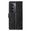 Для Xiaomi Redmi 15 5G (Глобальный) (169 мм) Чехол-кошелек с подставкой, текстура теленка, ПУ-кожа, чехол-книжка для телефона с ремешком на запястье