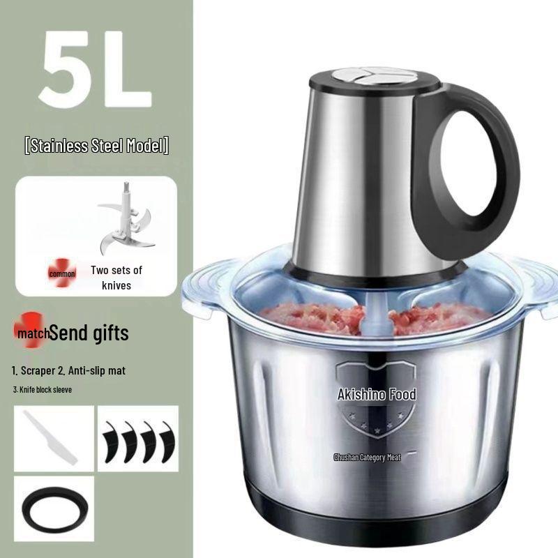 Электрическая мясорубка из чистой меди, тестомес и кухонный комбайн из нержавеющей стали - LD Бесплатная доставка