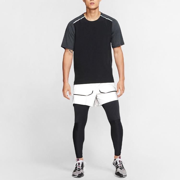 Nike Беговые облегающие брюки Dri-Fit Slim Fit для мужчин, черные CK1459-010