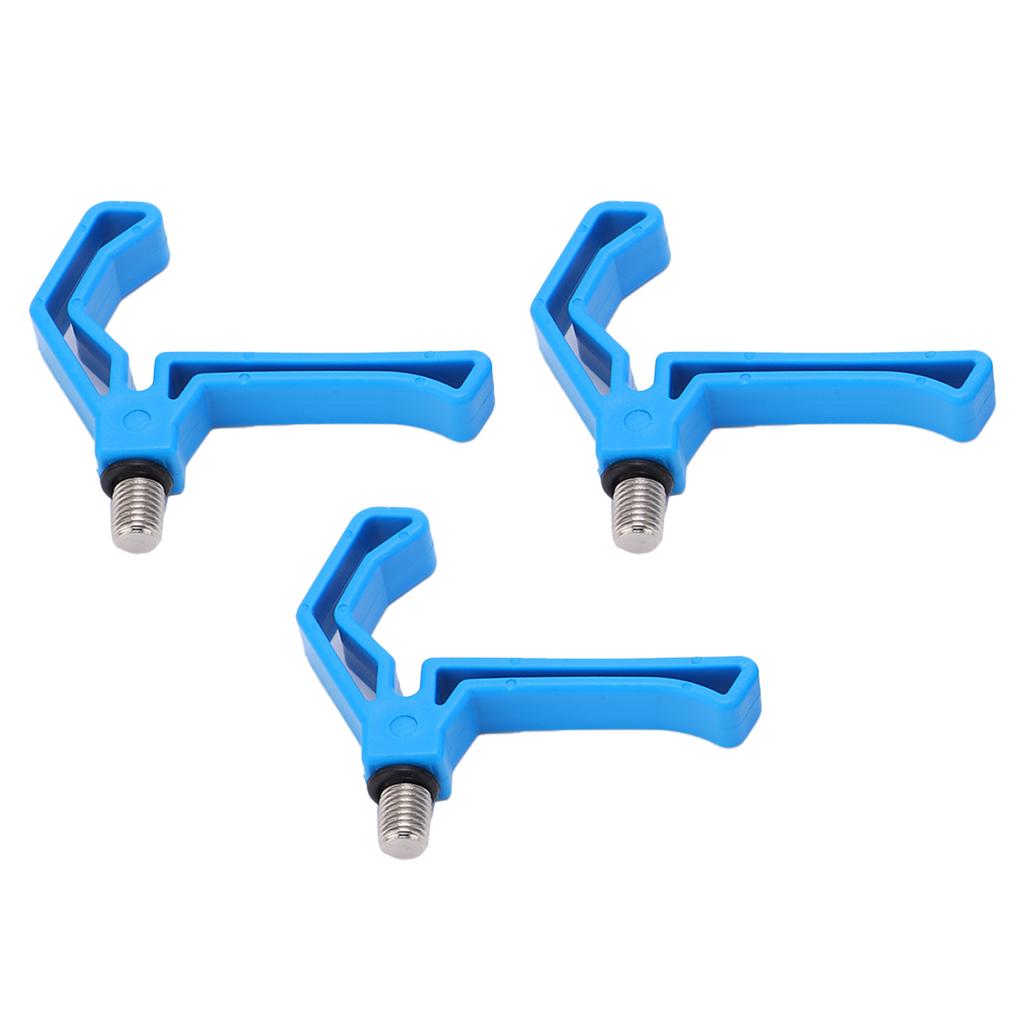 Plastic Fishing Rod Rest Gripper Big Opening Fish Pole Holder Bracket Fishing Support ToolBlue