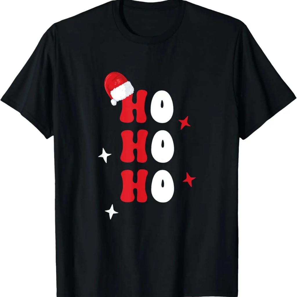 Ho Ho Ho Holiday Apparel, Hohoho Christmas Holiday Outfit T-Shirt