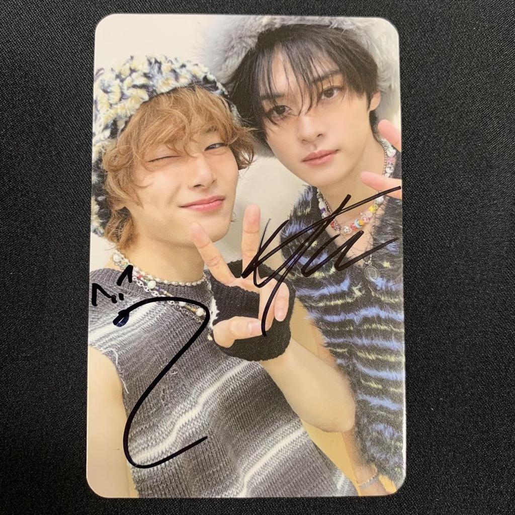 [USED] Autographed Stray Kids ATE Unit Trading Card Reno Ien