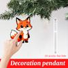 2D Acrylic Animal Ornaments – Hanging For Bags, Keys, And Holiday Decor