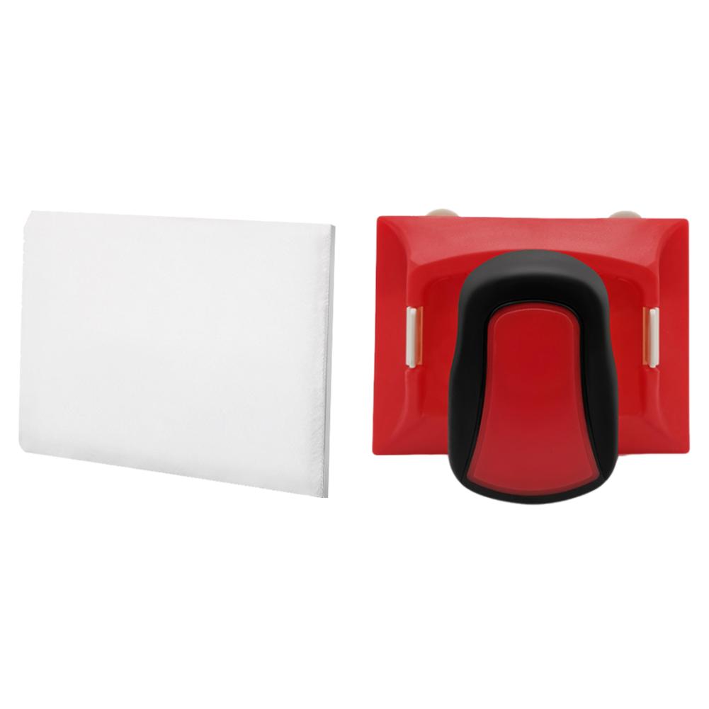 Red Paint Edger for Cutting in Paint Pad Applicator Paint Corner Tool for Walls and Ceilings for Painting Corner and Edges
