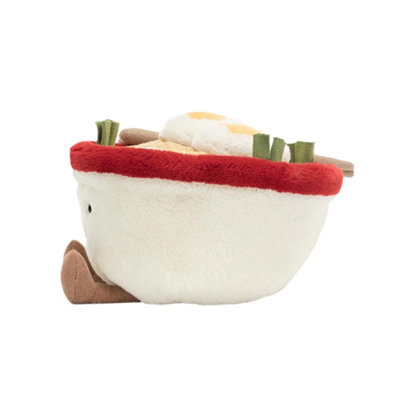 JELLYCAT Серия Fun Food Лапша Милая Кукла Плюшевая Кукла Высота 12 см