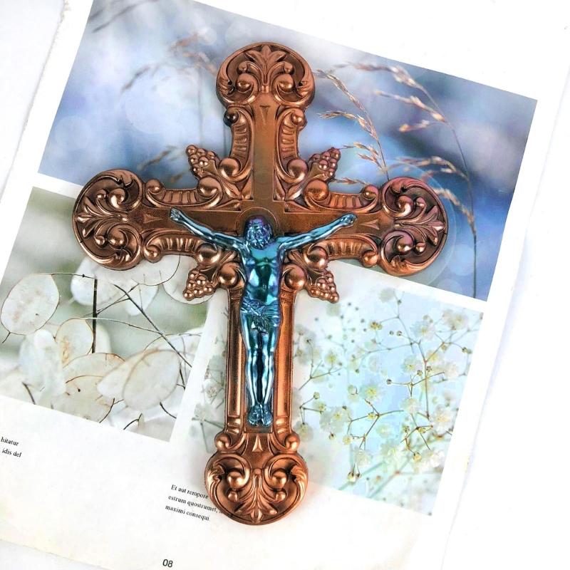 Силиконовые формы для украшений в форме креста, силиконовые формы для рукоделия, настенные украшения, силиконовый материал