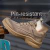 Labor Shoes Men's Plastic Steel Head Insulation Wear-resistant Tie-resistant Smash-proof Stab-proof Safety Work Shoes